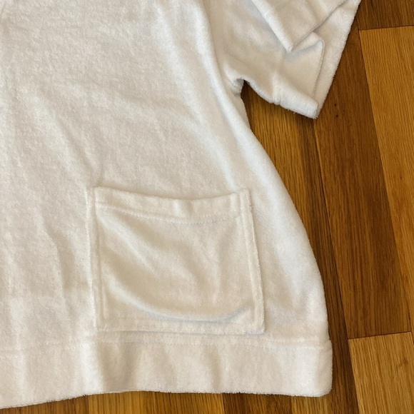 Jane and Delancey Women’s White V-Neck Collared Shirt Size M - Picture 3 of 7